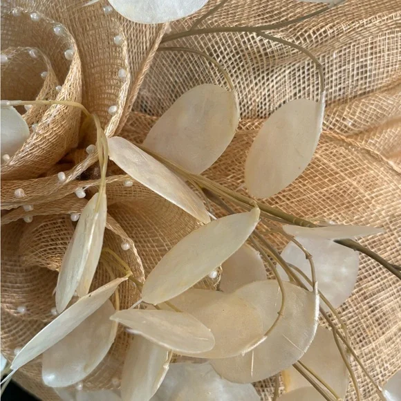 Kentucky Derby / Wedding / Occasion Hat – Champagne - Picture 6 of 11